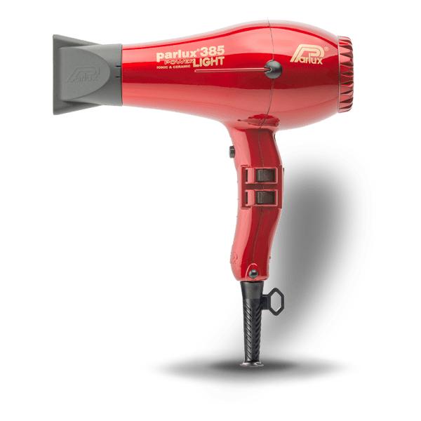 Parlux Hair Dryer 385 Powerlight Ionic & Ceramic Red