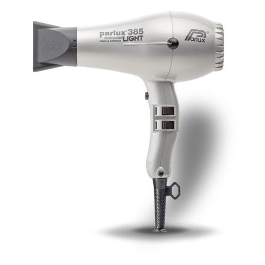 Parlux Hair Dryer 385 Power Light Silver 