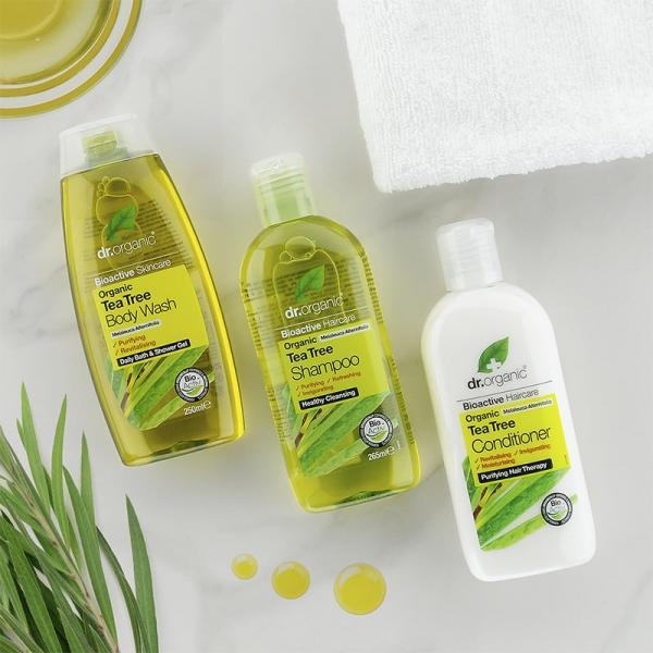 Dr.Organic Tea Tree Shampoo 265ml