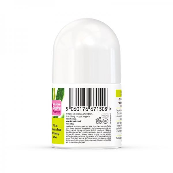 Dr Organic Tea Tree Deodorant Roll On 50ml