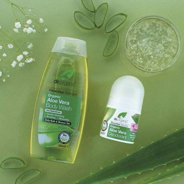 Dr Organic Aloe Vera Bath And Shower Gel 250ml