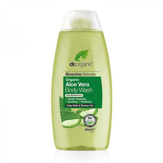 Dr Organic Aloe Vera Bath And Shower Gel 250ml