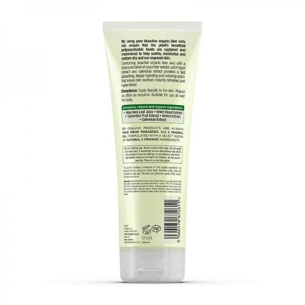 Dr Organic Aloe Vera Cucumber Gel 200ml