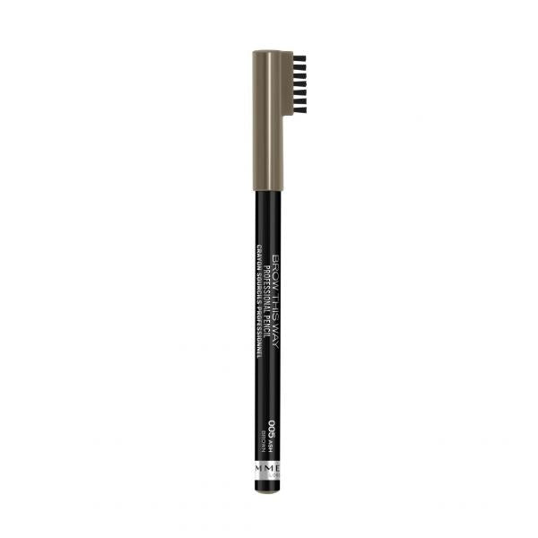 Rimmel London Brow This Way Professional Pencil 005-Ash Brown
