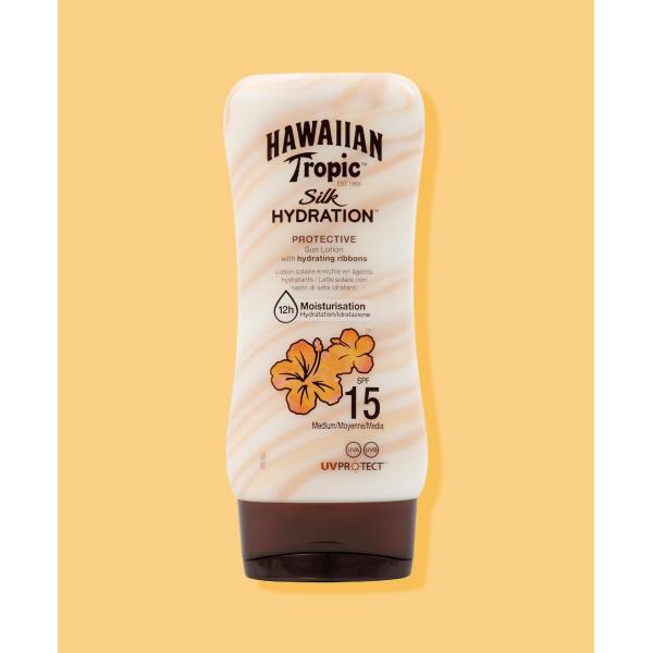 Hawaiian Tropic Silk Hydration Protective Sun Lotion Spf15 180ml