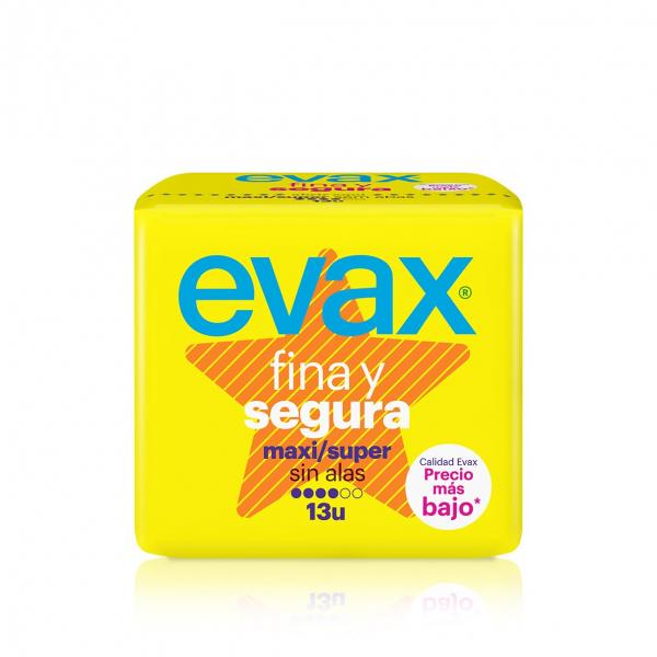 Evax Fina & Segura Maxi Without Wings 14 Units