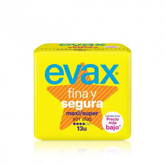 Evax Fina & Segura Maxi Without Wings 14 Units