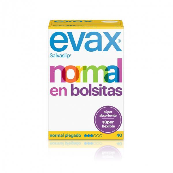 Evax Normal Fresh Pantyliners Small Bags 40 Units