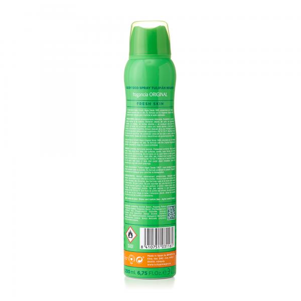 Tulipan Negro Original Deodorant Spray 200ml