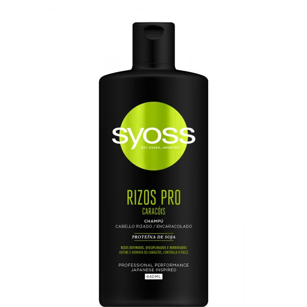 Syoss Shampoo Rizos Pro Definition And Hydration Wavy Or Curly Hair 440ml