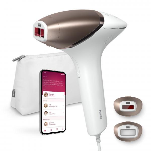 Philips Lumea Prestige BRI945/00 epilatore a luce pulsata Luce pulsata intensa (IPL) Rosa, Bianco