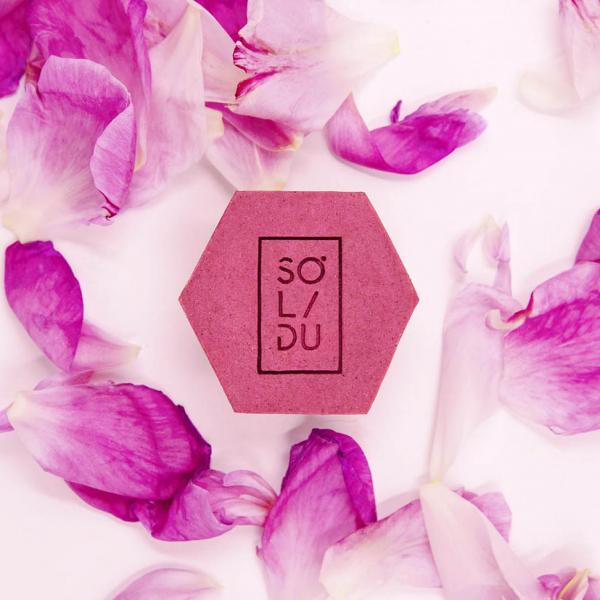 Solidu The Pink Peonia & Ylang-Ylang Shampoo Bar Normal Hair 65g