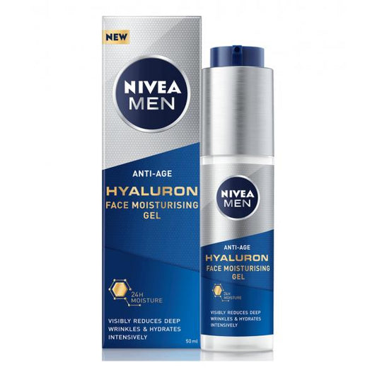 Nivea Men Anti-Age Hyaluron Gel Facial Hidratante 50ml