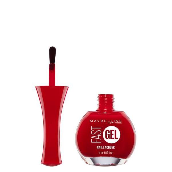 Maybelline Fast Gel Nail Lacquer 12-Rebel Red
