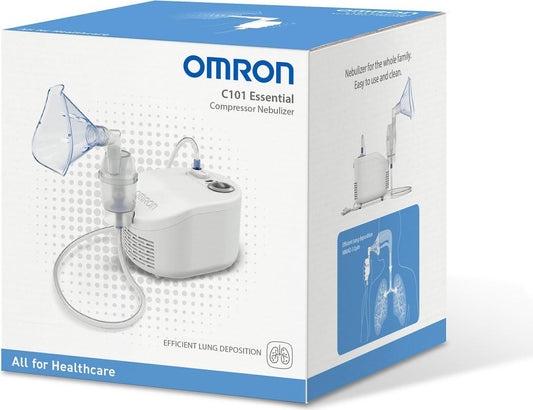 Omron Inhalator C101 Essential (klein, sparsam, fr die ganze Familie) (NE-C101-E)