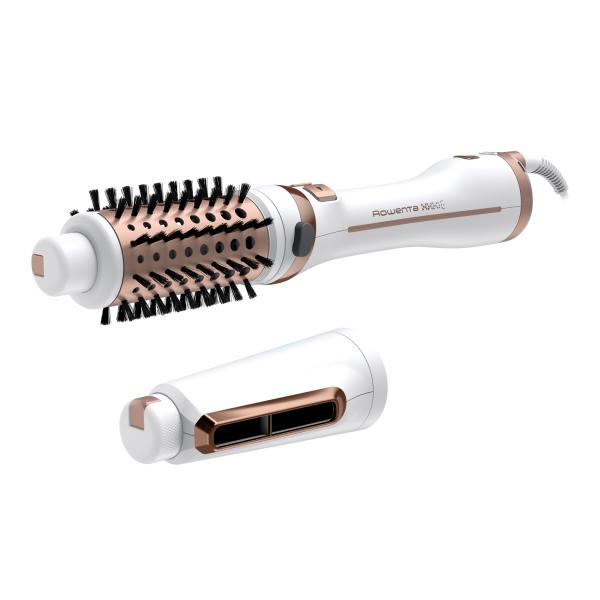 Rowenta Brush Activ Ultimate Care CF9720 Spazzola ad aria calda Caldo Rame, Bianco 2 m