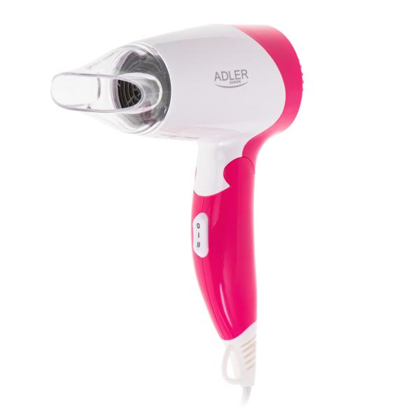 Adler AD 2259 asciuga capelli Rosa, Bianco