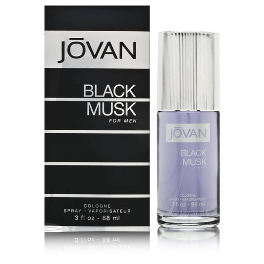 Eau de Cologne Jovan Black Musk pour homme, 88 ml