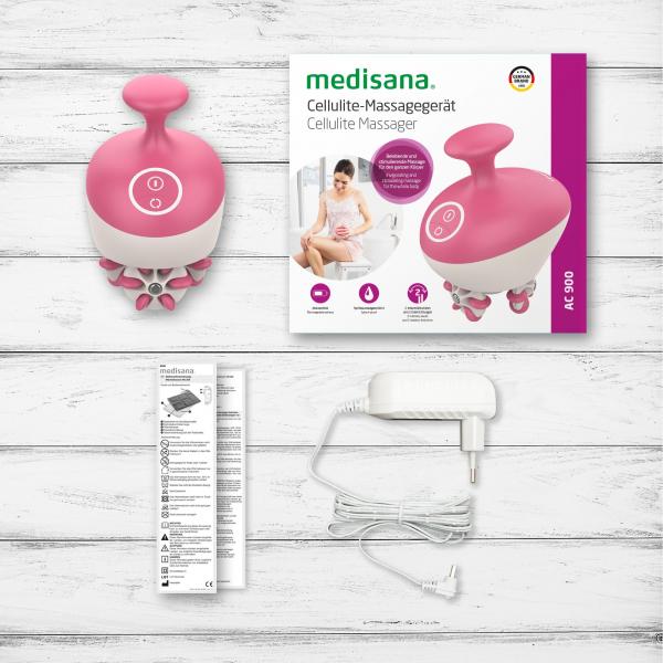 Medisana AC 900 massaggiatore Universale Rosa, Bianco