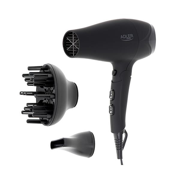 Adler AD 2267 asciuga capelli 2100 W Nero