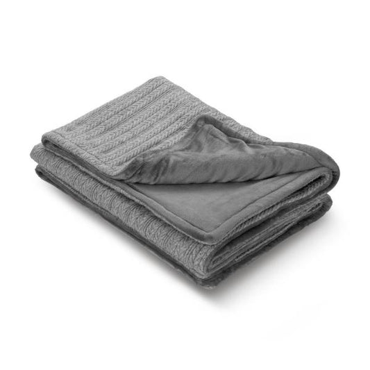 Medisana HB 680 Coperta elettrica 120 W Grigio Felpato