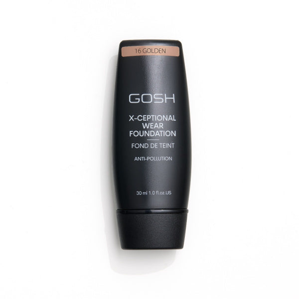Gosh X-Ceptional Wear Foundation Long Lasting Makeup 16 Golden 35ml