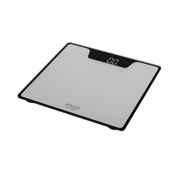Adler AD 8174s Rettangolo Argento Bilancia pesapersone elettronica