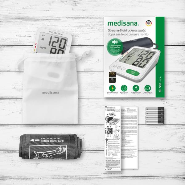 Medisana BU 586 Arti superiori Misuratore di pressione sanguigna automatico 2 utente(i)
