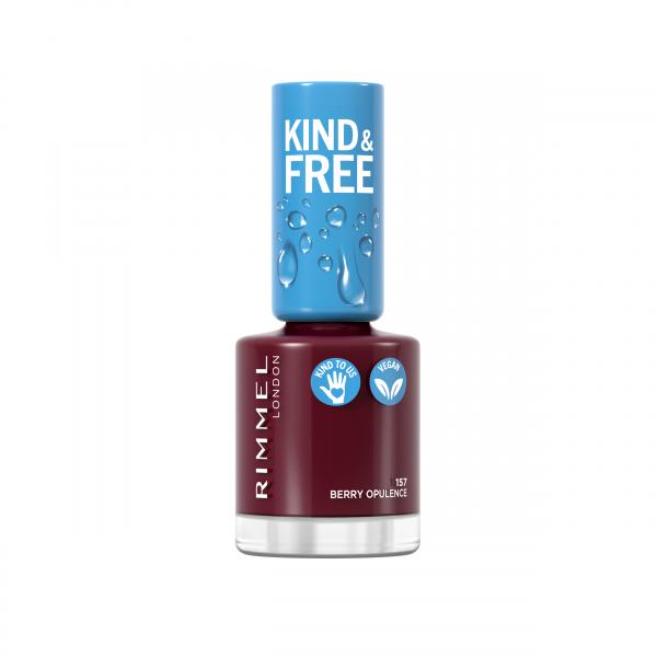Rimmel London Kind y Free Nail Polish 157-Berry Opulence