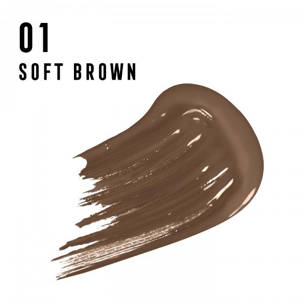 Max Factor Browfinity Super Long Wear Gel 01-Soft Brown
