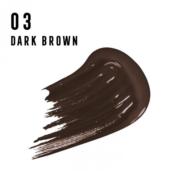 Max Factor Browfinity Super Long Wear Gel 03-Dark Brown