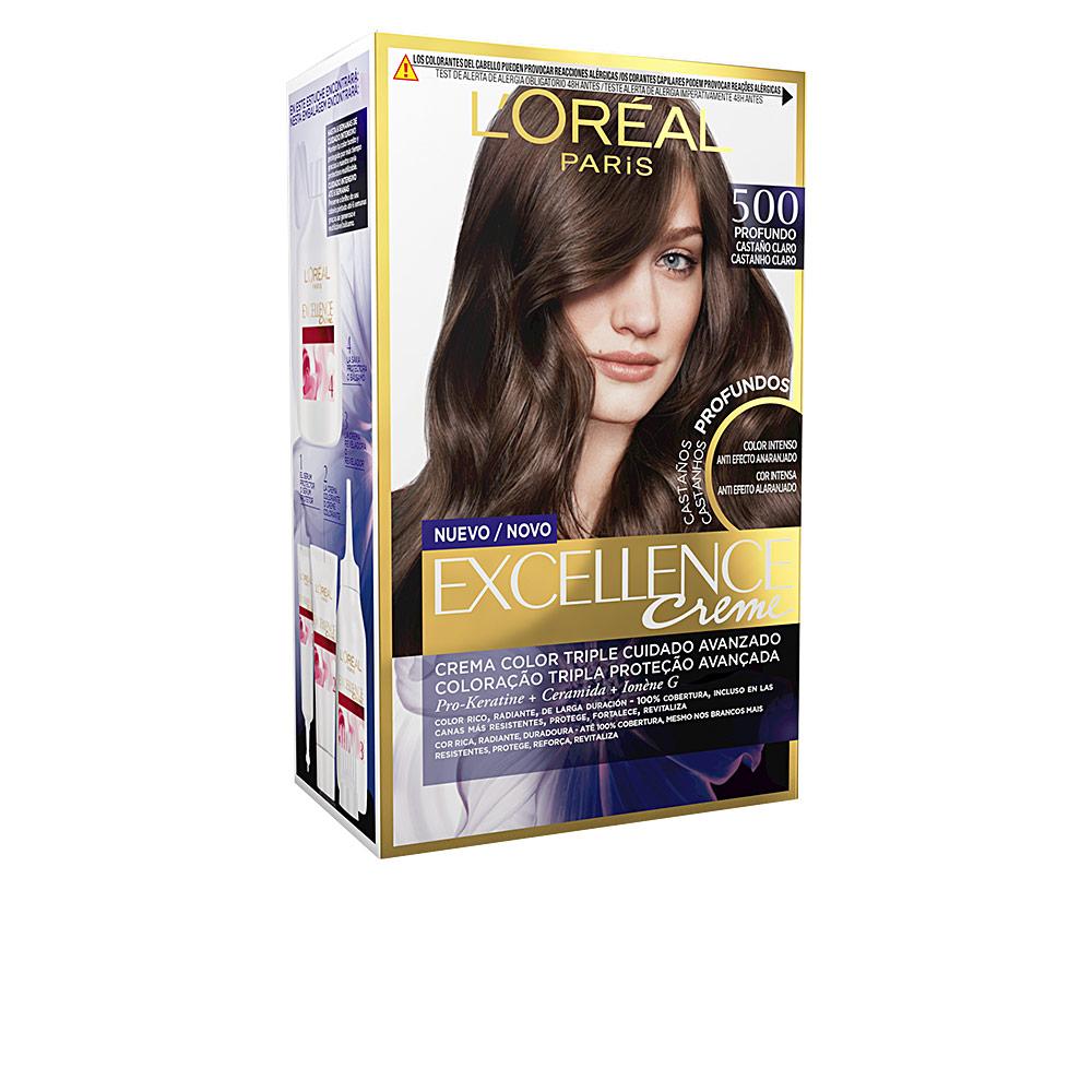 L'Oréal Paris Excellence Brunette Tinta Per Capelli Castano Chiaro Vero Colorazione Vibrante E Duratura
