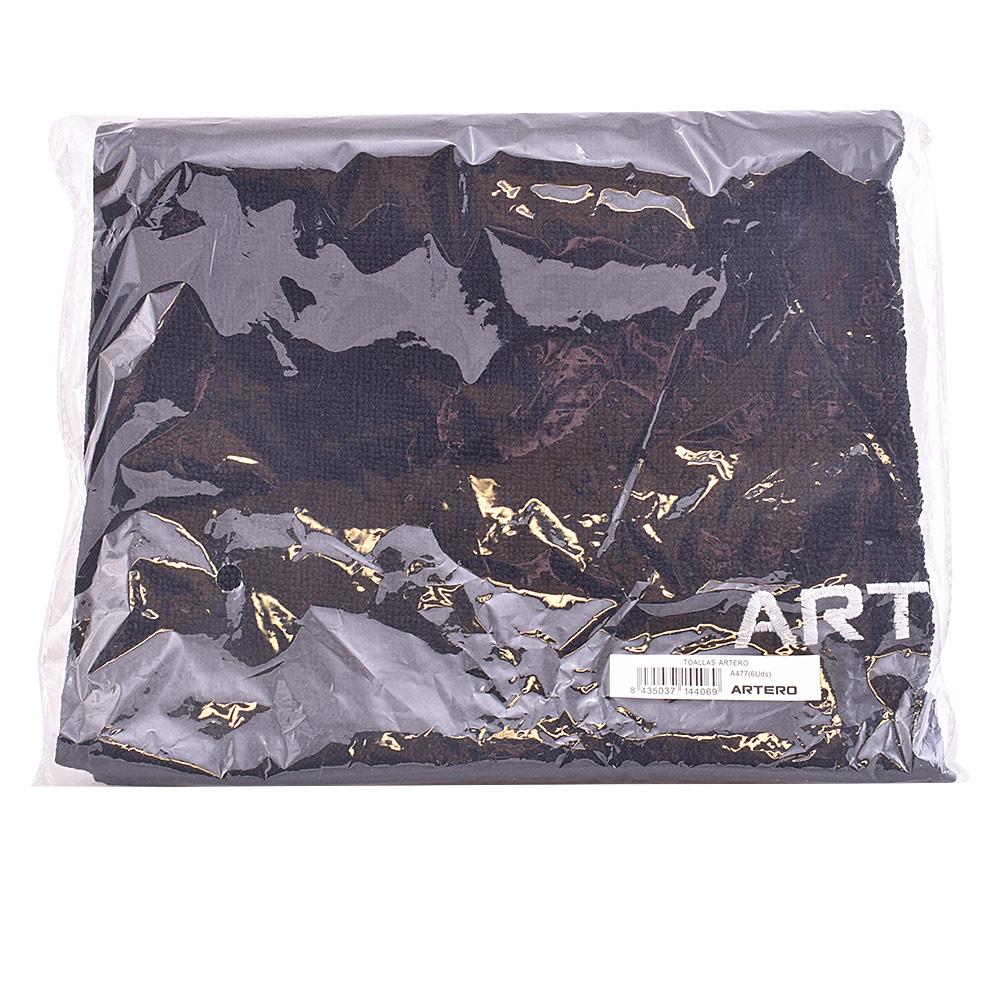 Artero Toalla Negra Asciugamano Accessorio Versatile