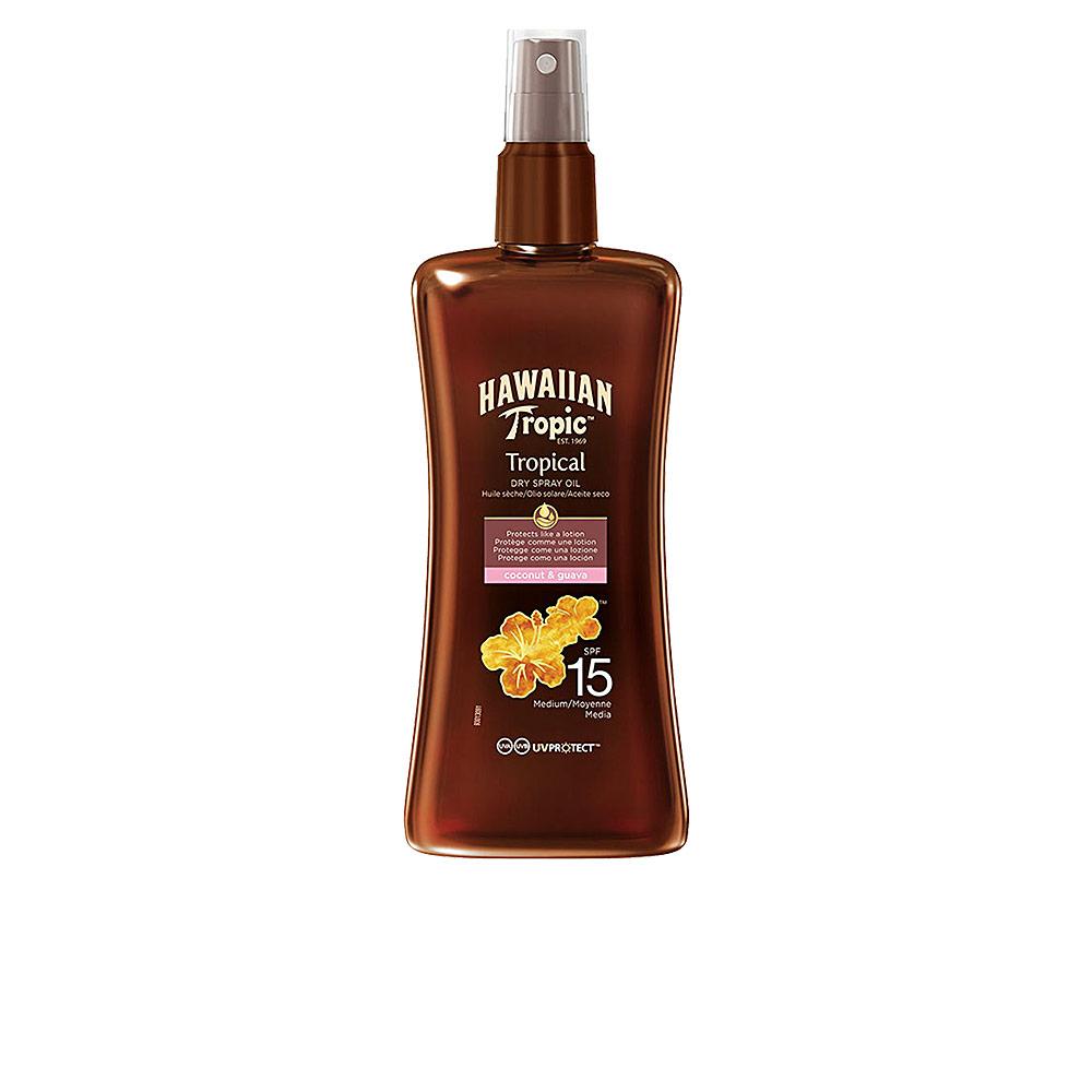 Hawaiian Tropic Coconut & Guava Olio Secco Spray Schermo Solare Protezione Tropicale