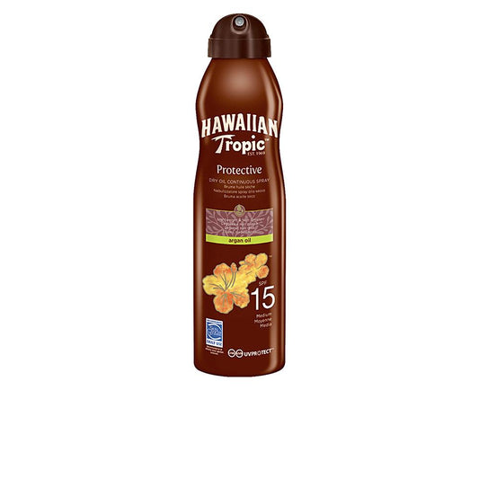 Hawaiian Tropic Argan Oil Hawaian Tropic Bruma Solare SPF15 Protezione Solare Efficace
