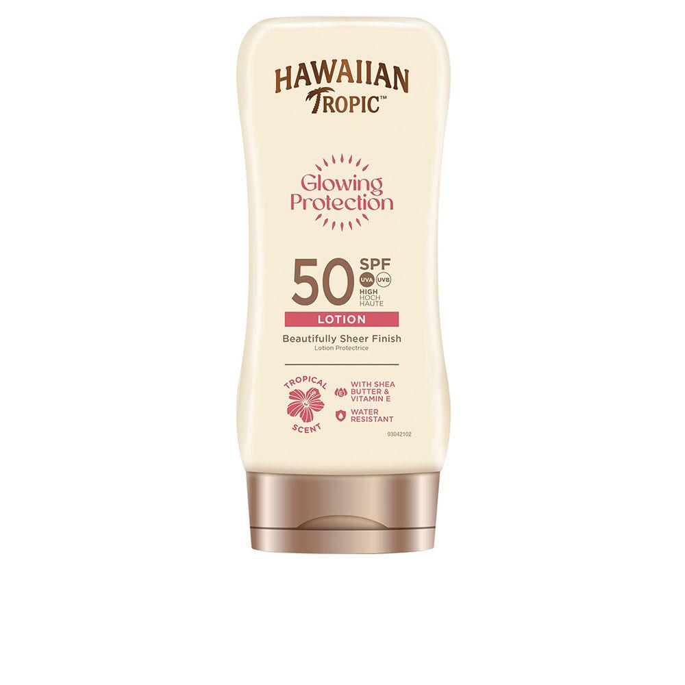 Hawaiian Tropic Glowing Protection Lozione Solare Ultra Radiance Protezione Solare Efficace