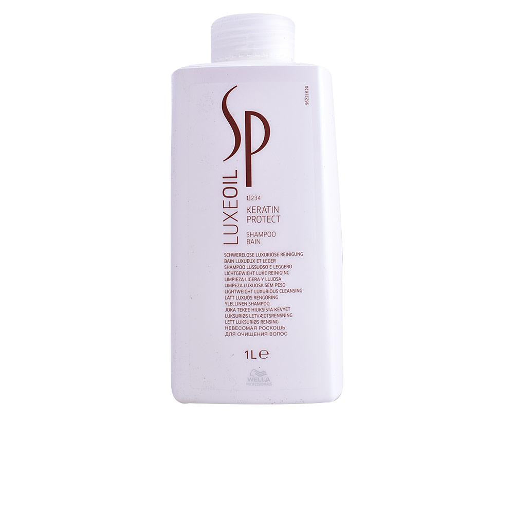 System Professional Sp Luxe Oil Shampoo Keratin Protect Smooth and Shiny Hair