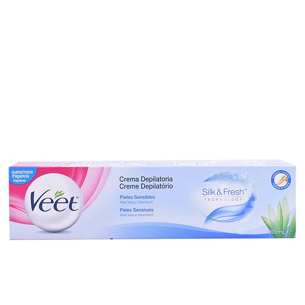 Veet Crema Depilatoria Per Pelle Sensibile Pelle Liscia In Un Attimo