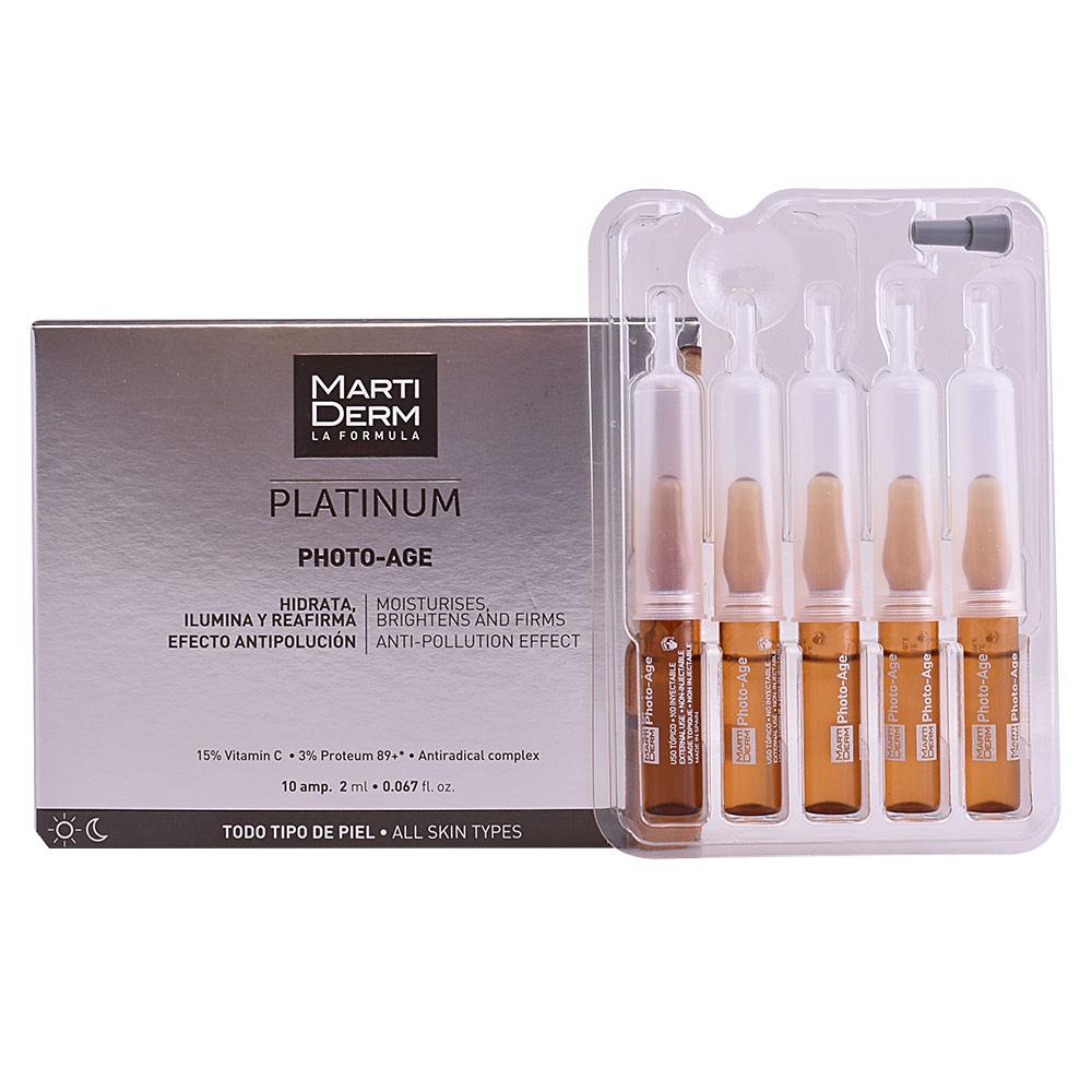 Martiderm Platinum Facial Ampoules Hydrate and Rejuvenate