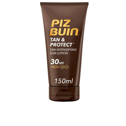 Piz Buin Tan & Protect Lozione Solare Formula Leggera Non Appiccicosa