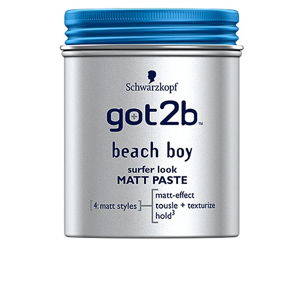 Schwarzkopf Mass Market Got2B Pasta Opaca Per Capelli Look Surfer Stile Spiaggia
