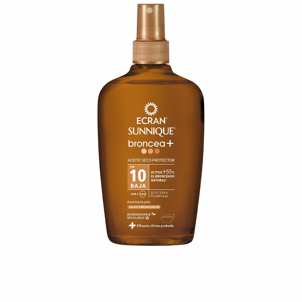 Ecran Ecran Sunnique Sun Oil With SPF 10 Rapid Natural Tanning