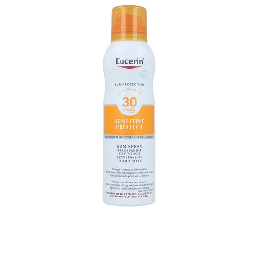 Eucerin Sensitive Protect Spray Protezione Solare Trasparente Dry Touch Protezione Innovativa