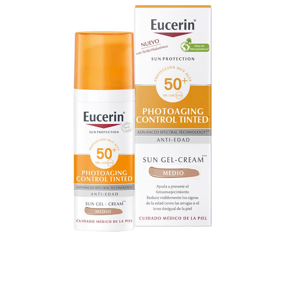 Eucerin Photoaging Control Crema Gel Solare Tinteata Difesa Totale