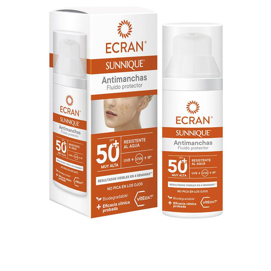 Ecran Ecran Sunnique Crema Solare Facciale Anti Macchie Protezione Avanzata