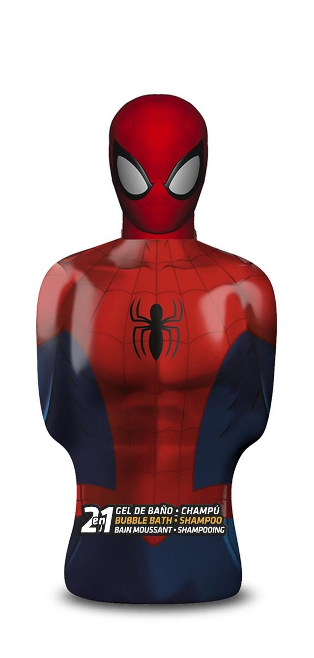 Marvel Spiderman Shampoo Et Gel Douche Pour Enfants Bain De Super Héros