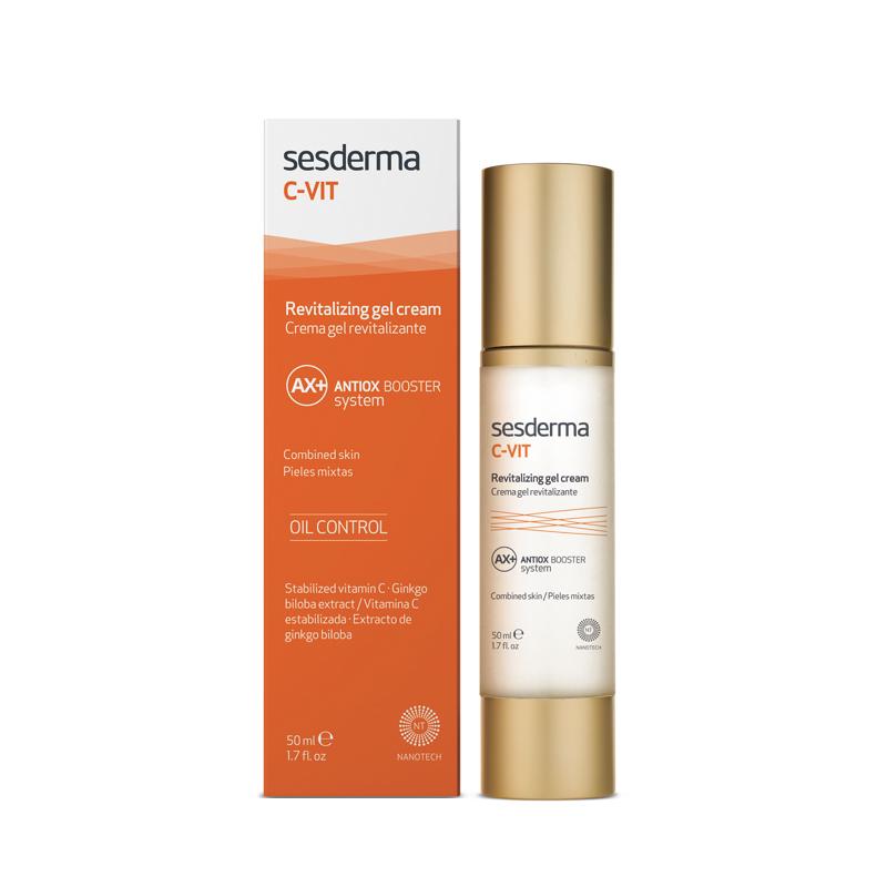 Sesderma C Vit Crema Gel Viso Formula Anti Fotoaging