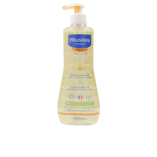 Mustela Bebé-Nio Cleansing Oil for Dry Skin Natural Hydration and Protection