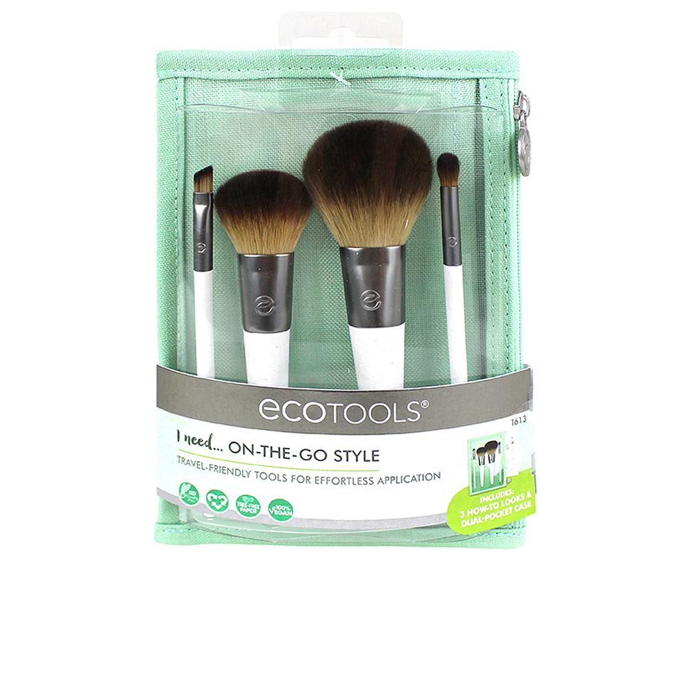 Ecotools Pennelli Da Trucco Ecotools Kit Pennelli Da Trucco Da Viaggio Stile E Sostenibilità Ovunque