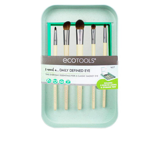 Ecotools Makeup Brushes Ecotools Set Di Pennelli Per Occhi Sguardo Definito Ogni Giorno